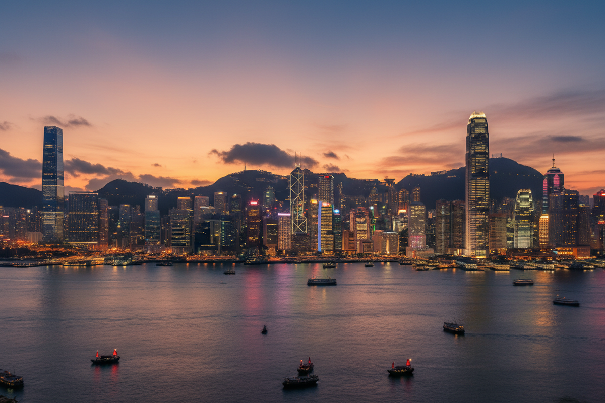 Hong Kong Skyline Hero Banner